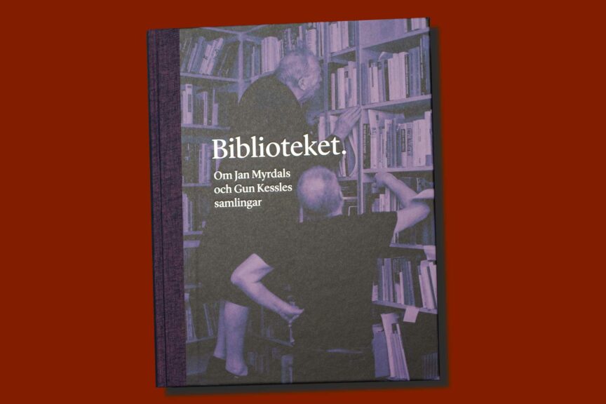 Omslag boken "Biblioteket".